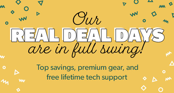 Top savings, premium gear, and free lifetime tech support